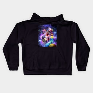 Chicken Of The Cosmos Kids Hoodie